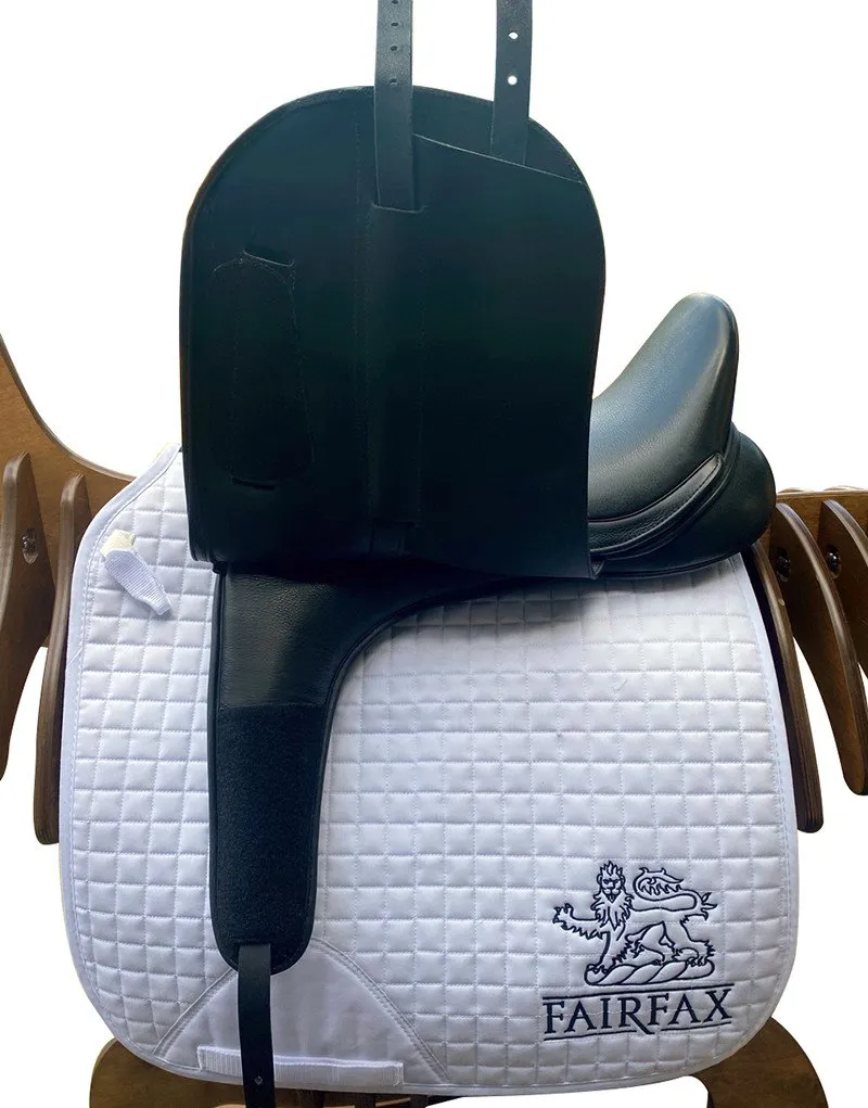 Fairfax Classic Monoflap Dressage Saddle Black-1