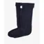 Barbour Fleece Wellington Sock Navy