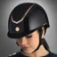 Charles Owen EQx Kylo Sparkly With Mips Black Gloss/Rose Gold