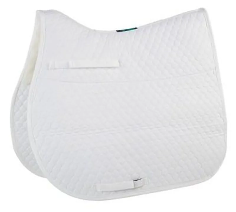 Nuumed High Wither  Half Wool Saddle Pad SP01 Dressage Black