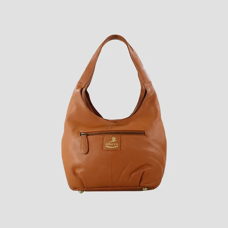 Grays Grace Slouchy Snaffle Handbag Tan
