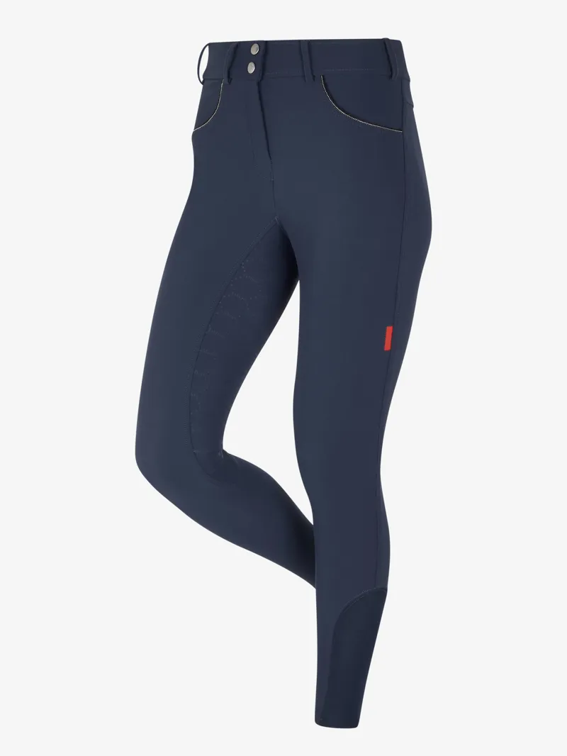 LeMieux Ladies Victoria Breech Suede Seat Navy