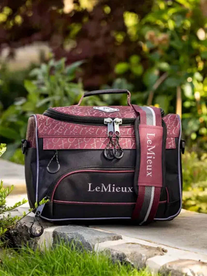 LeMieux ProKit Lite Grooming Bag Burgundy