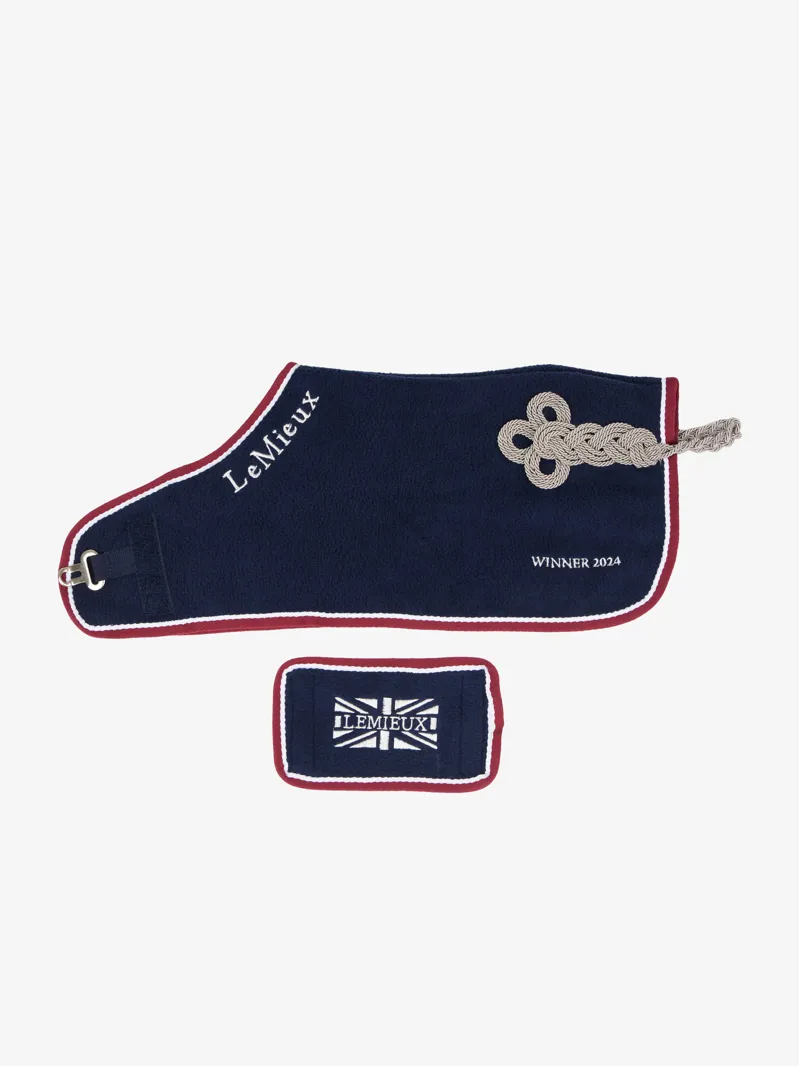 LeMieux Toy Pony Winners Rug Navy-1