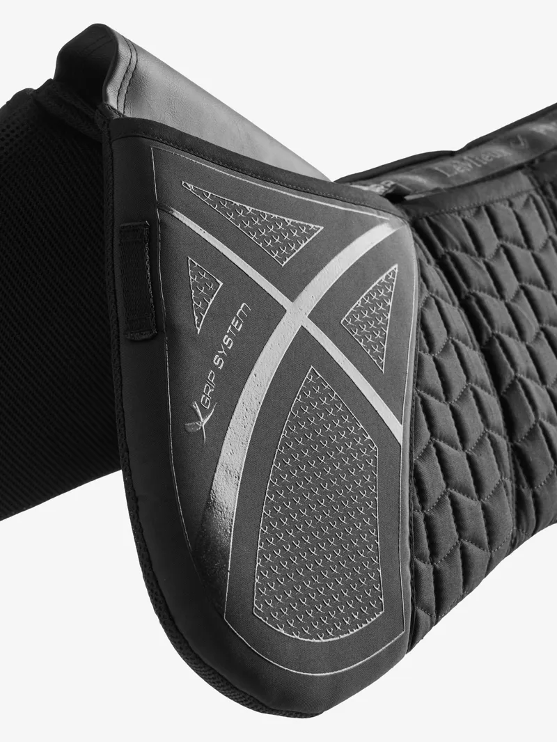 LeMieux ProSorb Plain 3 Pocket Half Pad Black-4