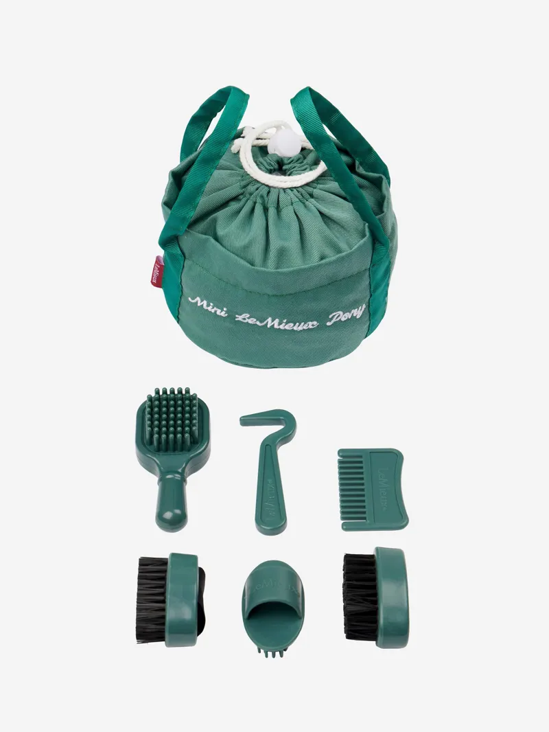 LeMieux Toy Pony Grooming Kit Sage-2