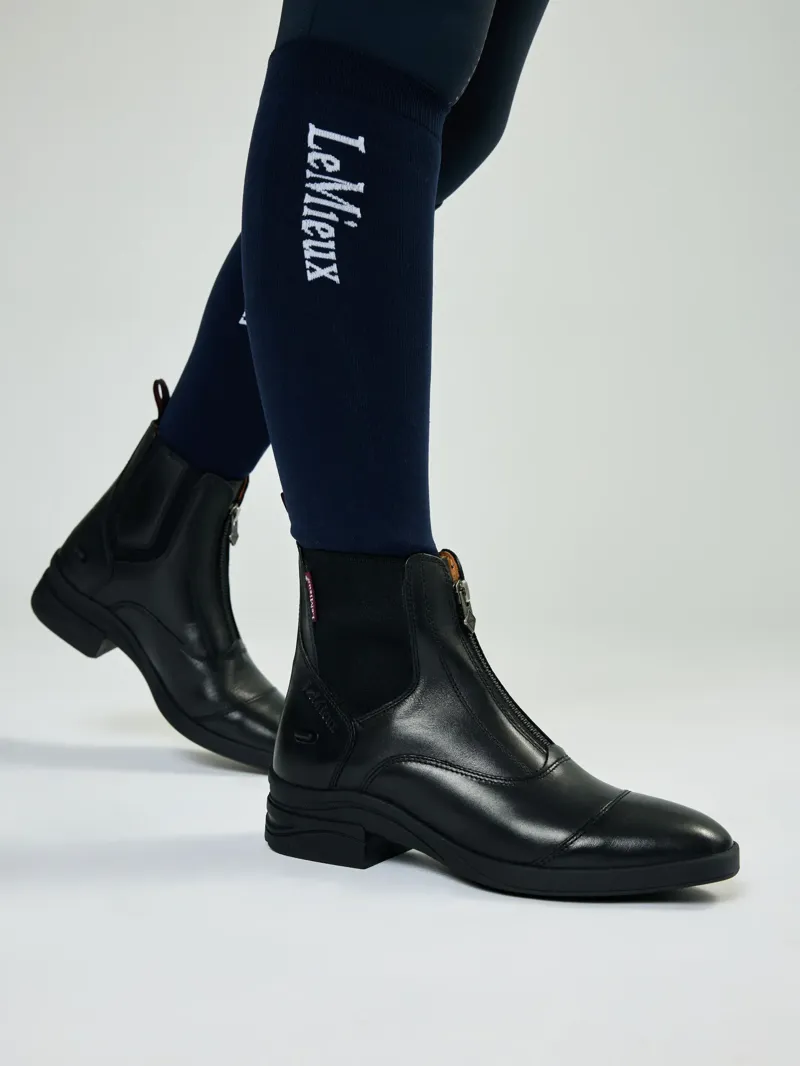 LeMieux Junior Zip Paddock Boot Black