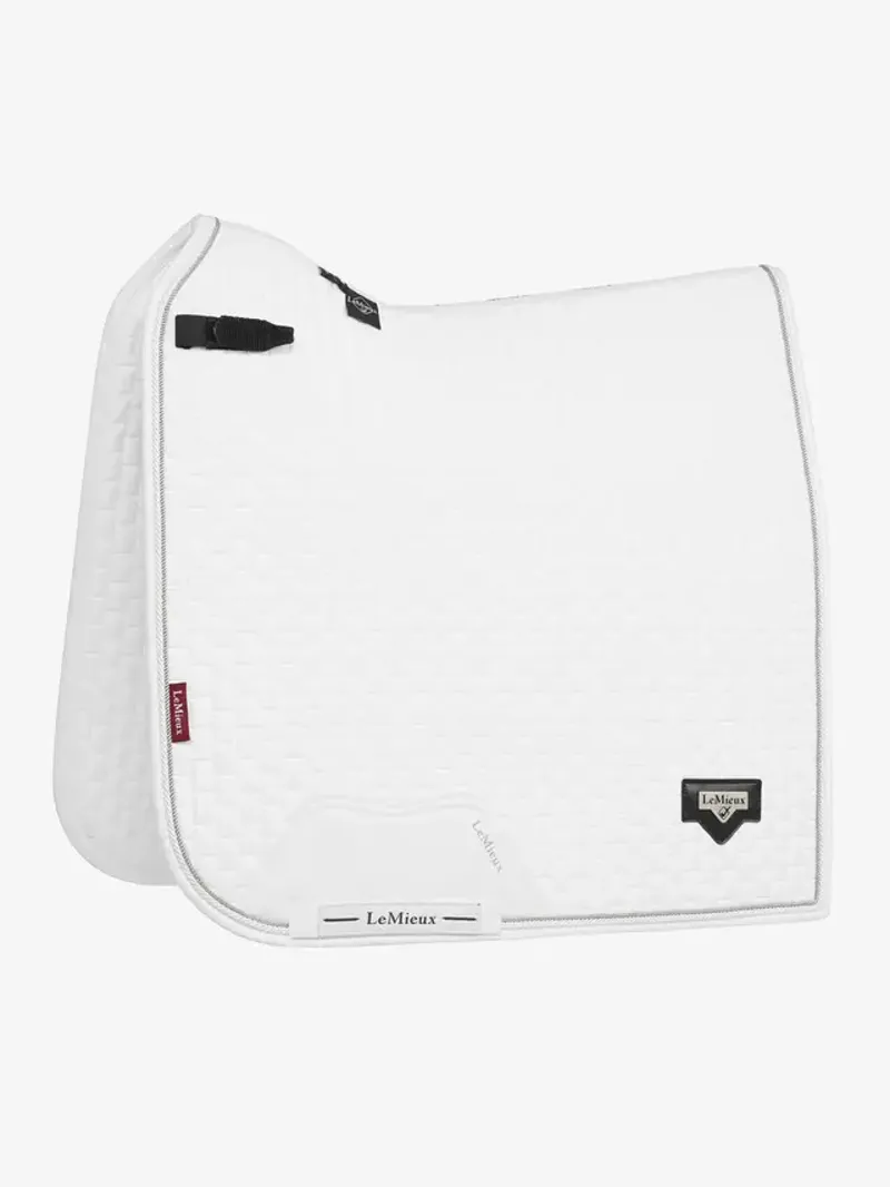 LeMieux Puissance Suede Dressage Pad Large White