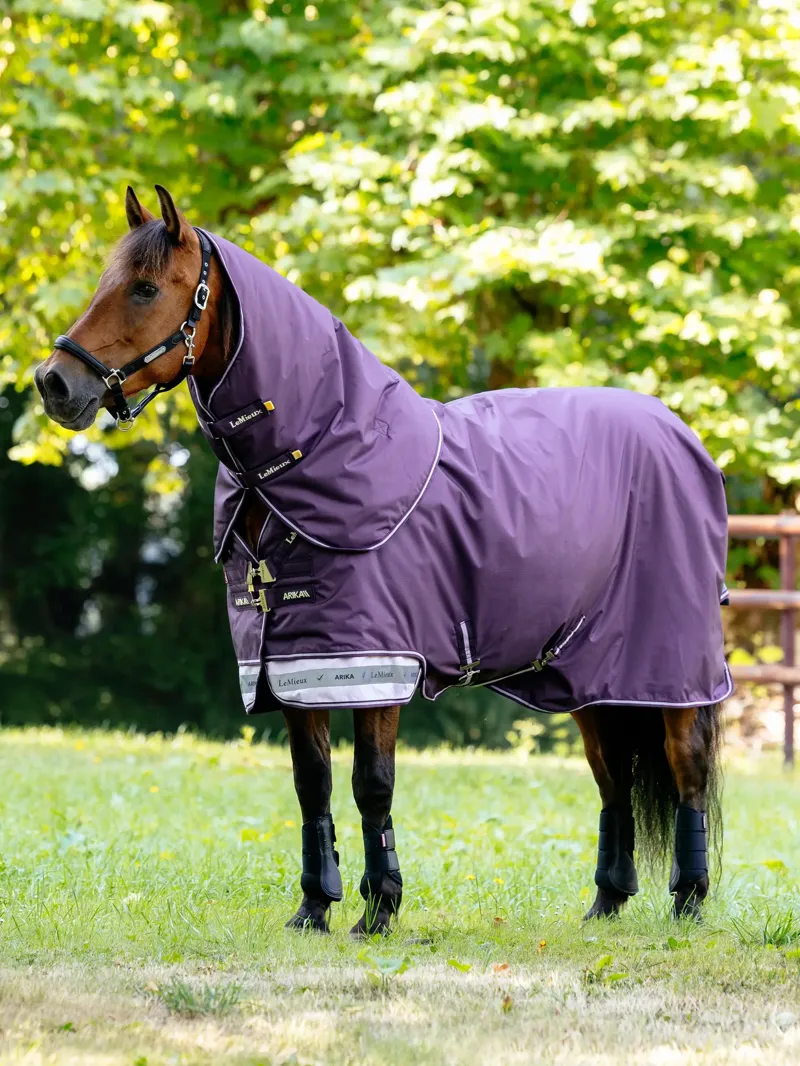 LeMieux Arika Ripstop 200g Medium Weight Turnout Rug Juniper