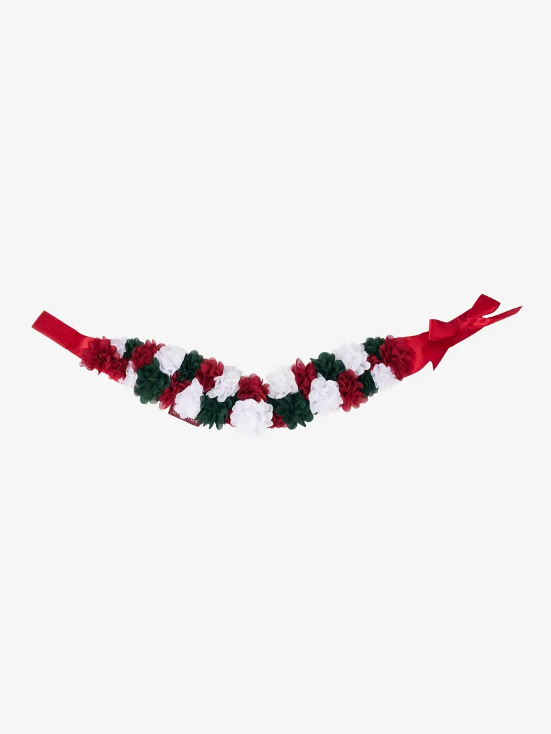 LeMieux Hobby Horse Flower Sash Red