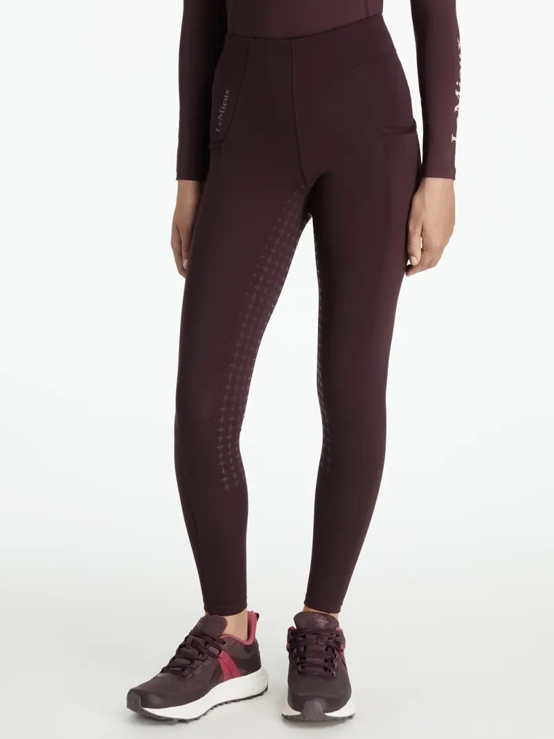 LeMieux Young Rider Orla Pull Ons Damson-2