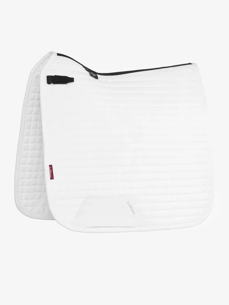 LeMieux Cotton Dressage Square White