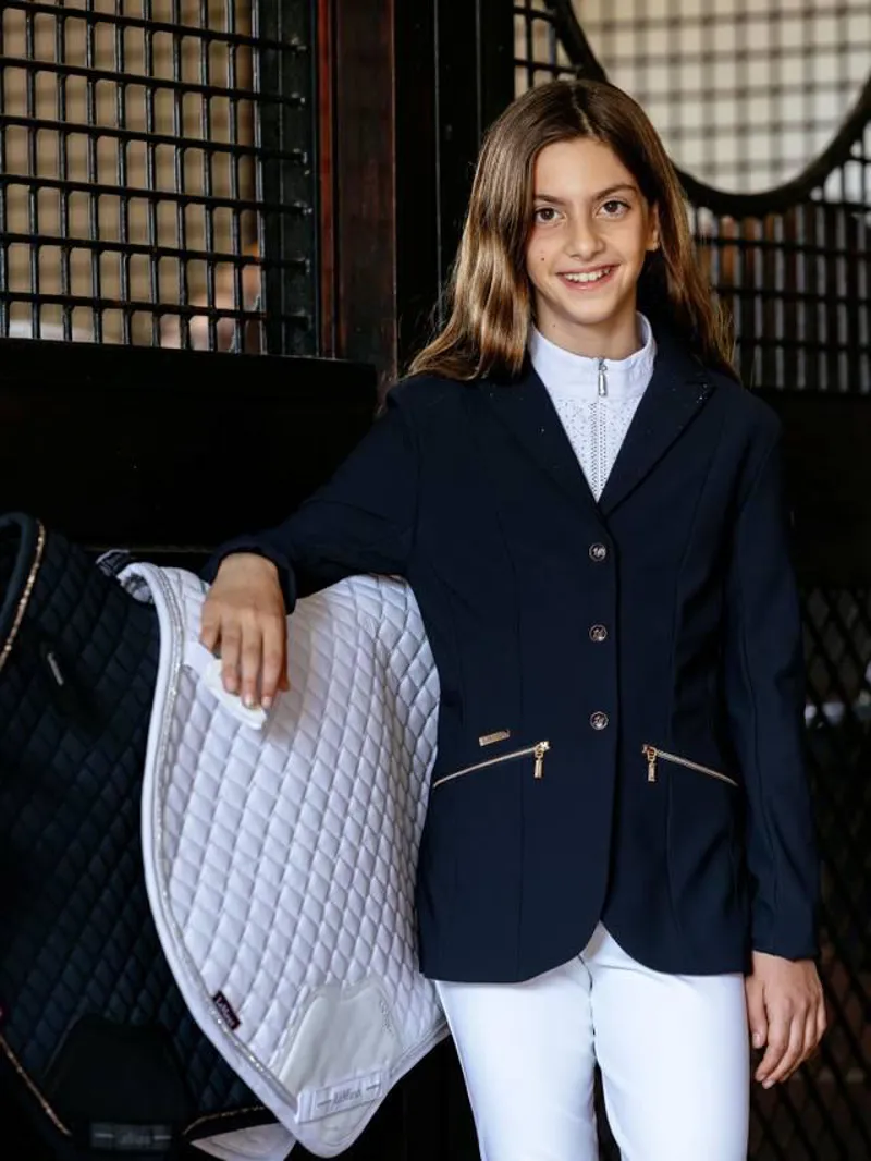 LeMiuex Brilliance Junior Pro Show Jacket Navy