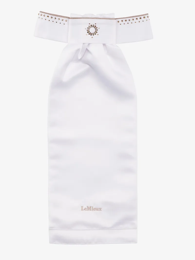 LeMieux Brilliance Stock White/Espresso