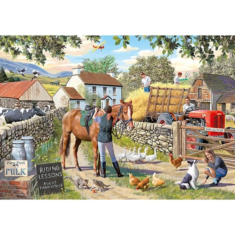 Manor Farm Jigsaw