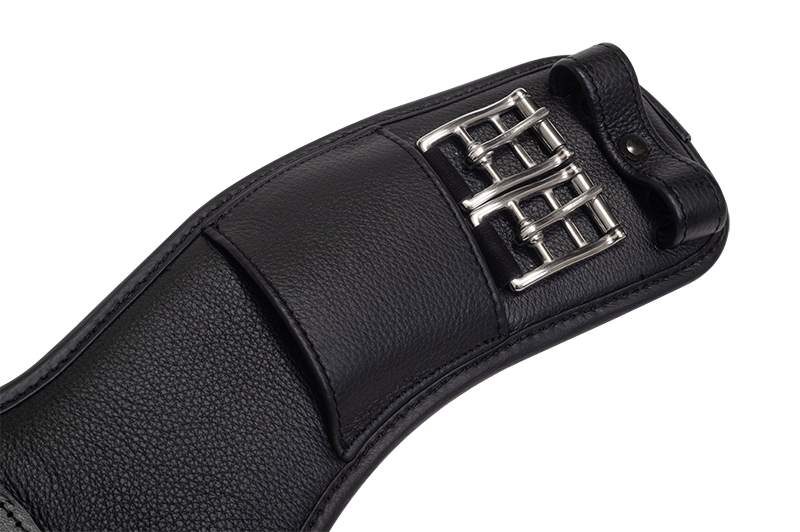 Kent And Masters Short Girth Black-3