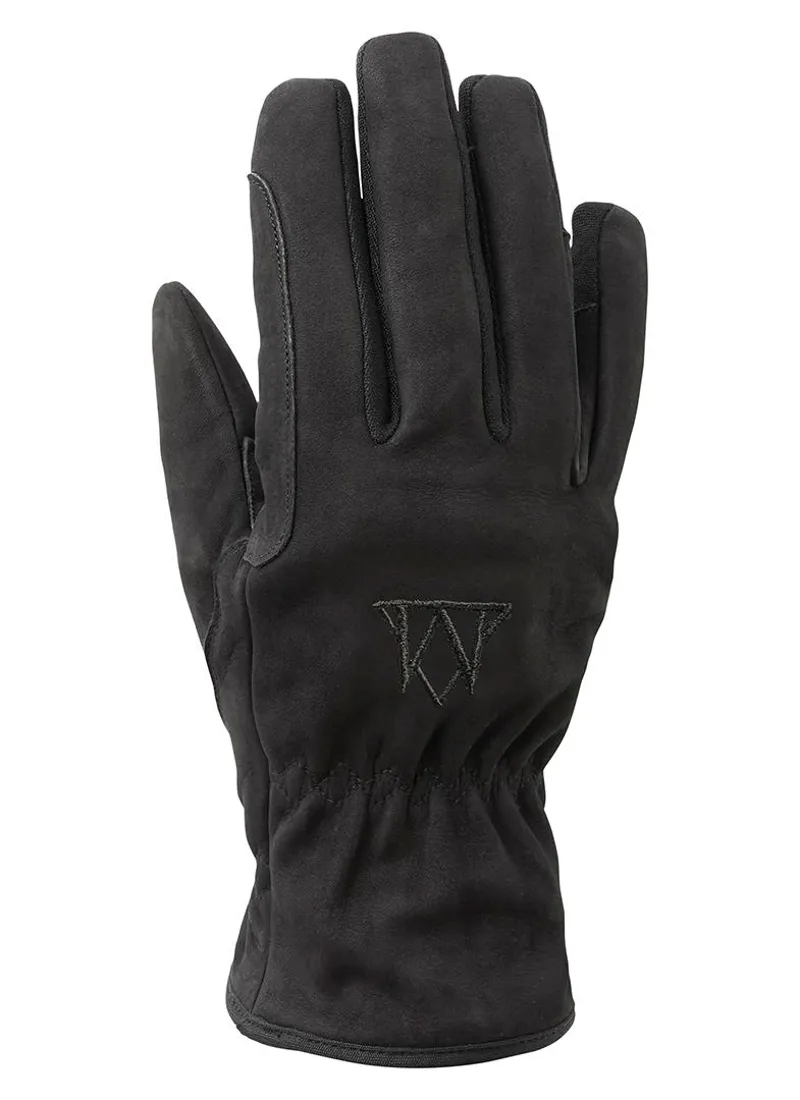 Mountain Horse Leather Fleece Lined Glove Black