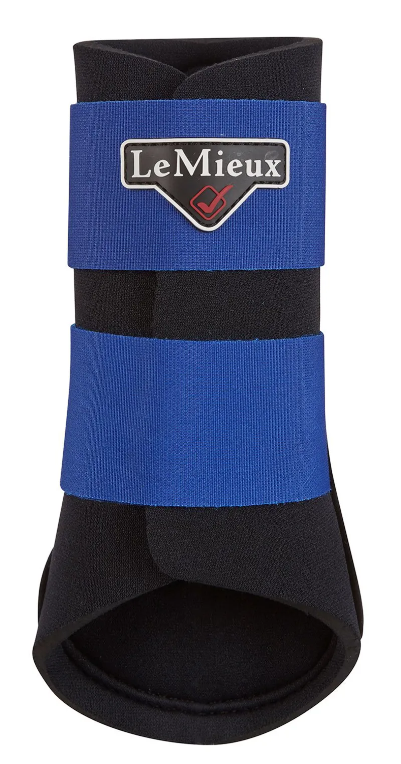LeMieux ProSport Grafter Brushing Boots Benertton Blue-2