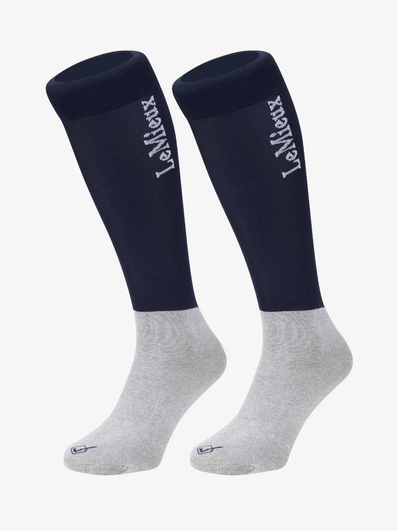 LeMieux Competition Socks Navy 2 Pack