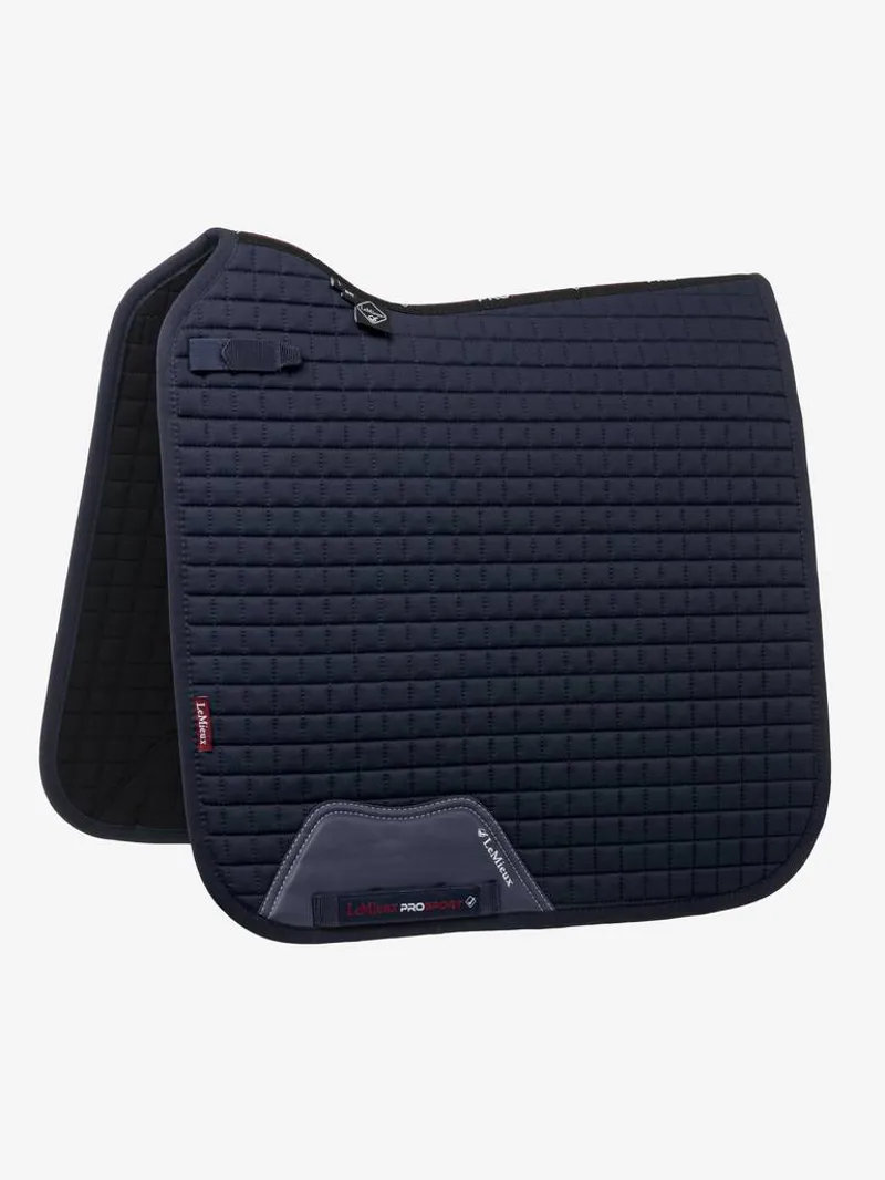 LeMieux Cotton Dressage Square Large Navy
