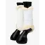 Lemieux Fleece Edged Mesh Brushing Boots White/Natural