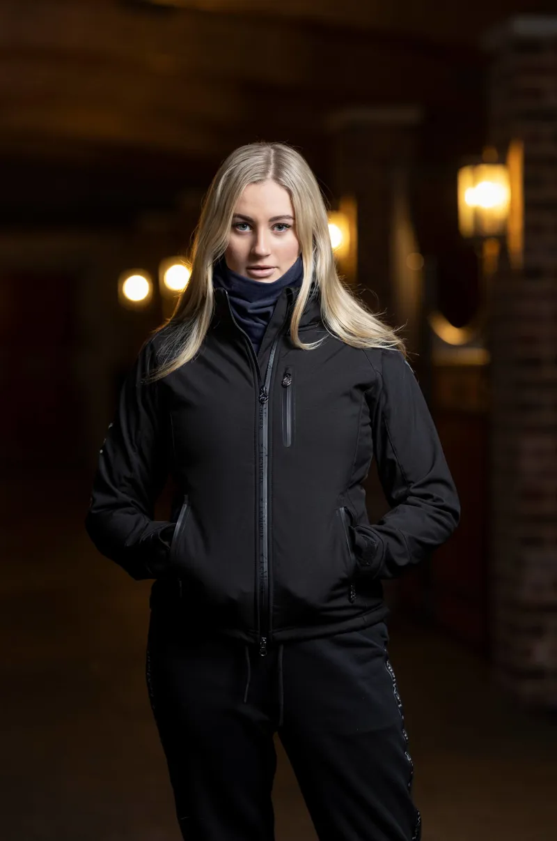 LeMieux Stretch Snood Navy-1