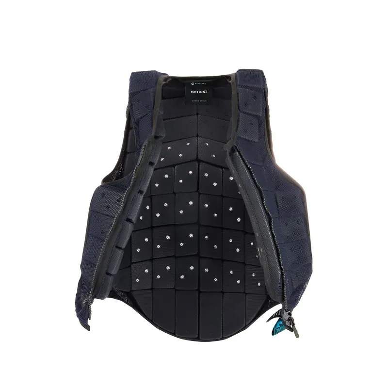 Racesafe Motion 3 Body Protector Adult Tall Front  Navy-2