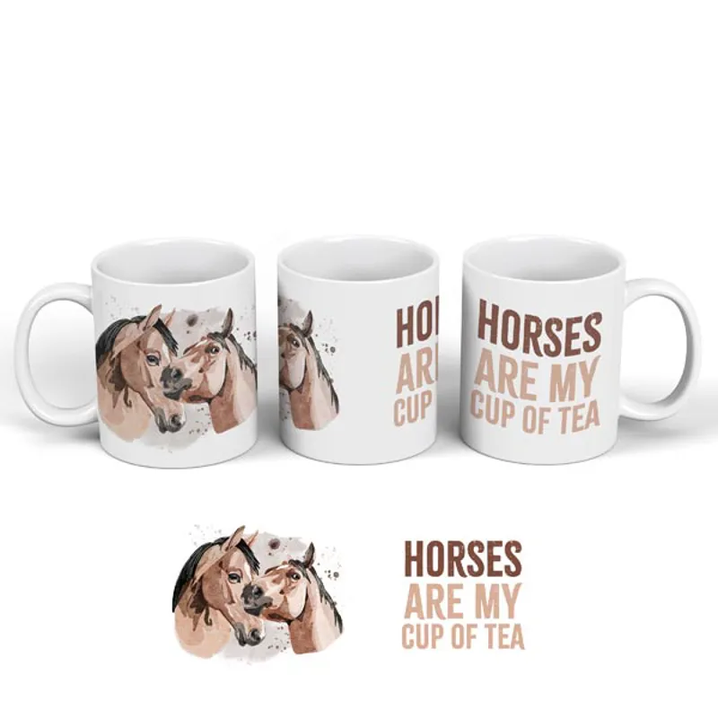 Chunky Mug - Horses Are My Cup Of Tea