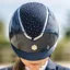 Charles Owen EQx Kylo Mips Navy Gloss/Silver Crystal