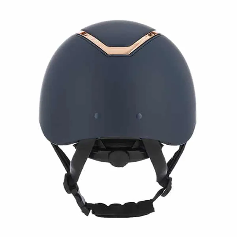 Charles Owen EQx Kylo With Mips Riding Helmet Navy Matte/Rose Gold -1