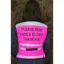 Equisafety Hi Viz Air Waist Coat Please Pass Wide and Slow Pink