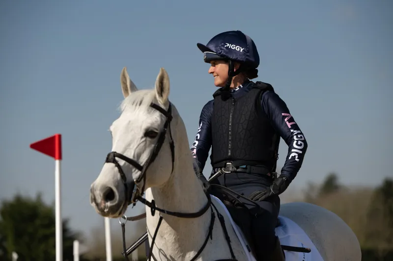 Racesafe HX3 Young Rider Standard Front Navy-5