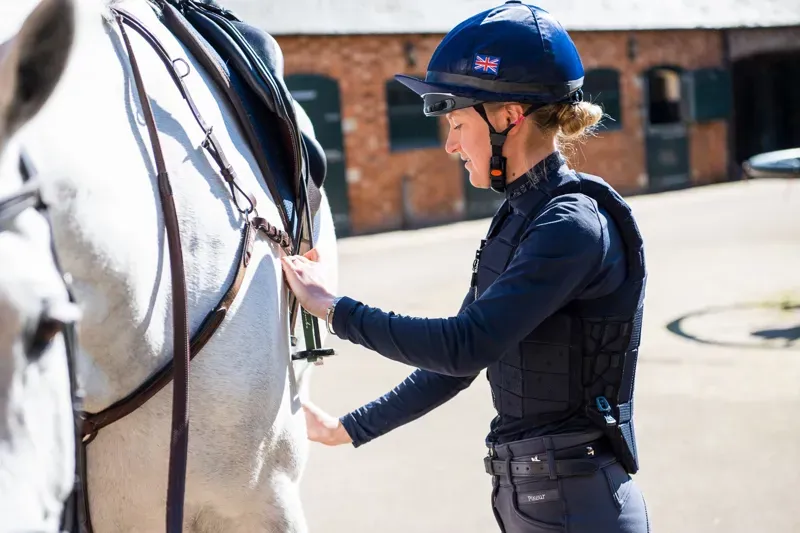 Racesafe Motion 3 Body Protector Adult Tall Front  Navy