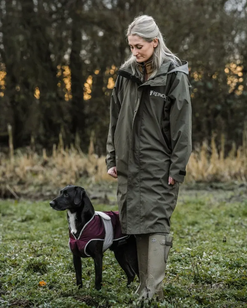 Reinwear Reincoat Dog Coat Burgundy-6