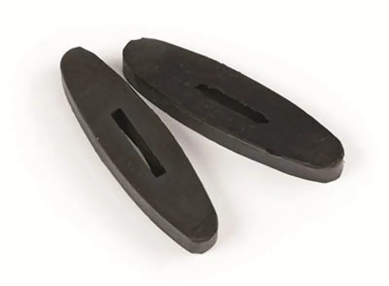 Rubber Rein Stops Pair Black