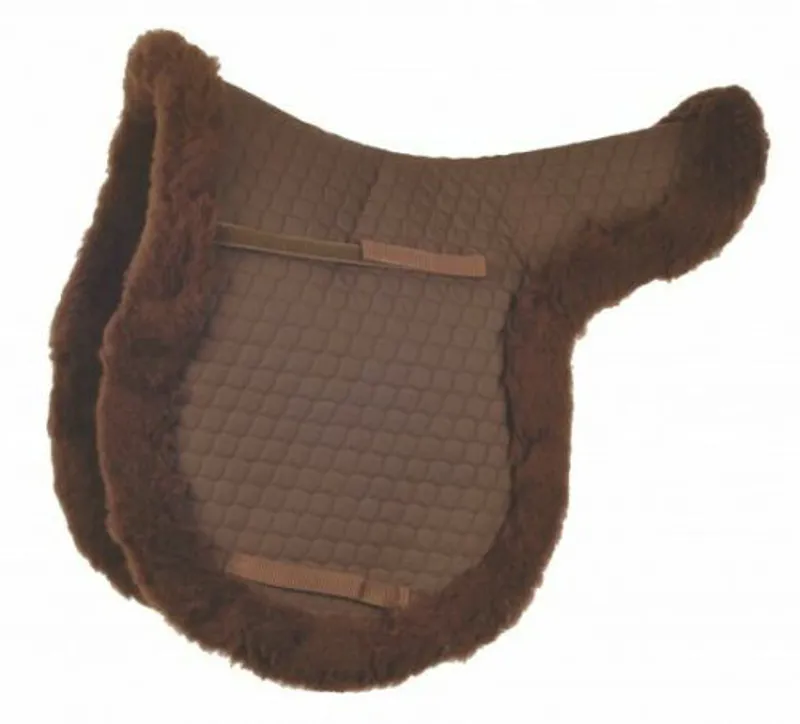 NuuMed GP High Wither Standard  Wool Numnah NM03 Brown