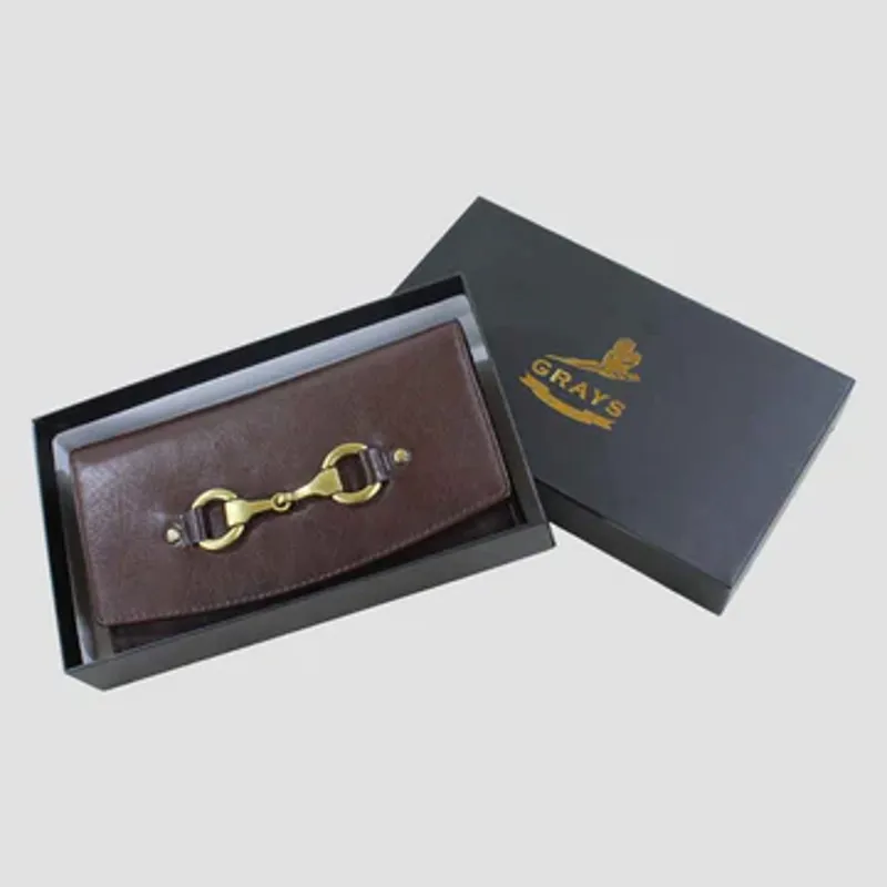 Grays Sadie Purse With Snaffle In Brown Leather-5