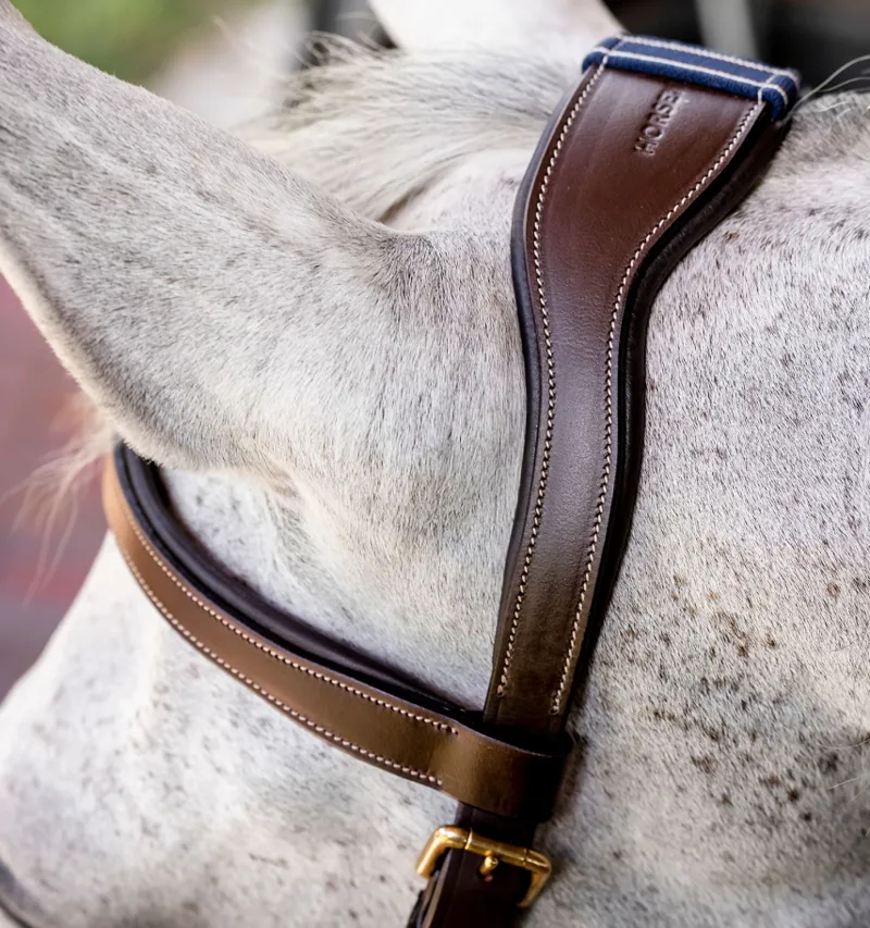 Rambo Micklem Multi Bridle Dark Havana-2