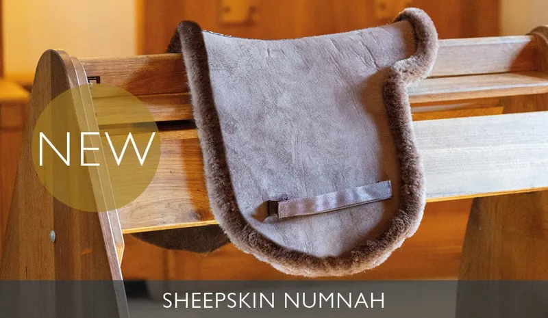 Supreme Products Sheepskin Straight Cut Numnah Brown