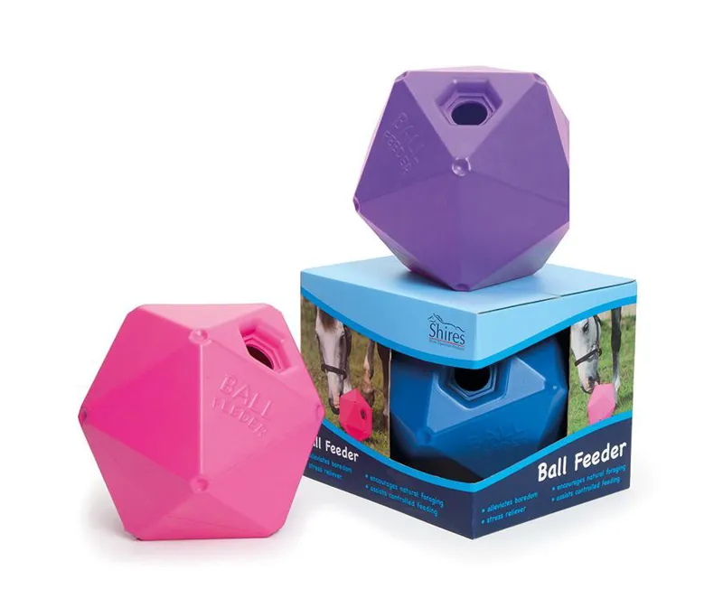 Shires Ball Feeder  Blue-1