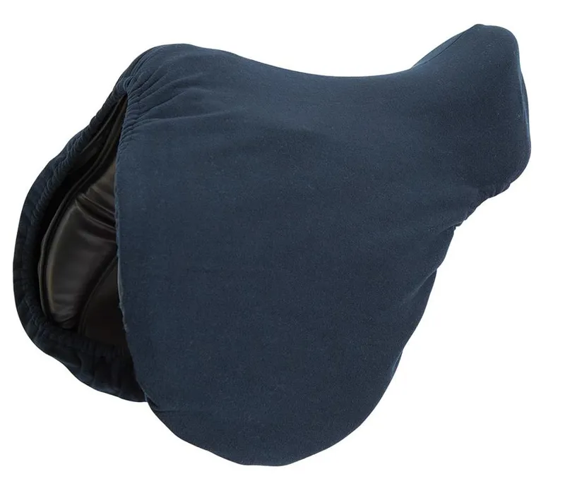 Shires Fleece Saddle Cover Navy