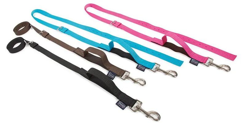 Shires Nylon Side Reins Black