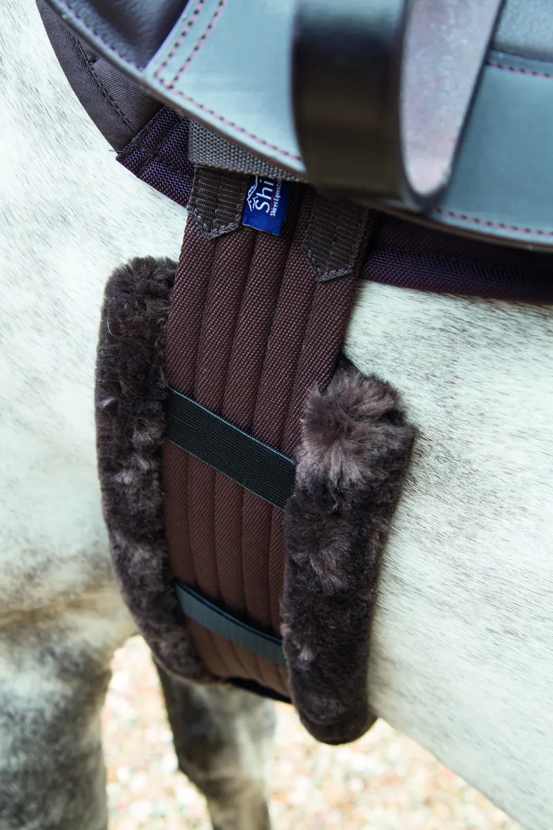 Shires ARMA Supafleece GP Girth Cover 24 inch Brown