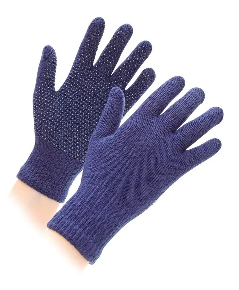 Sure Grip Magic Pimple Gloves Junior Navy