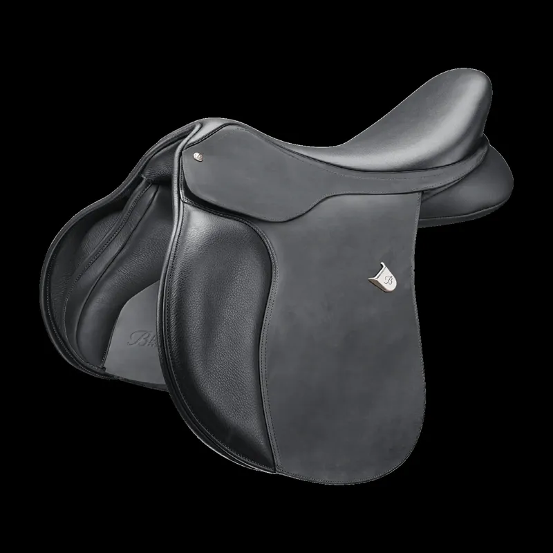 Bates All Purpose Square Cantle Heritage Cair Saddle Black