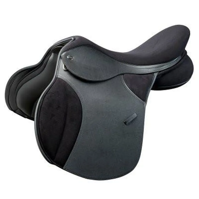 Thorowgood T4 GP Synthetic Adjustable Saddle Black