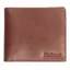 Barbour Colwell Leather Billfold Wallet Brown