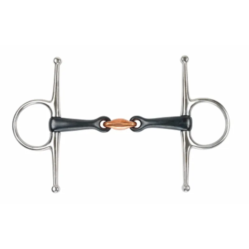 Full cheek Sweet Iron Bit With Copper Lozenge