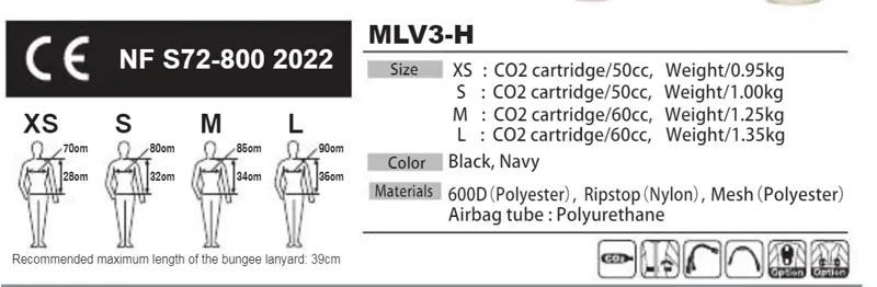 Hit-Air VH Advantage Horse Riding Air Vest Black-8