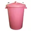 Dustbin 90L Pink